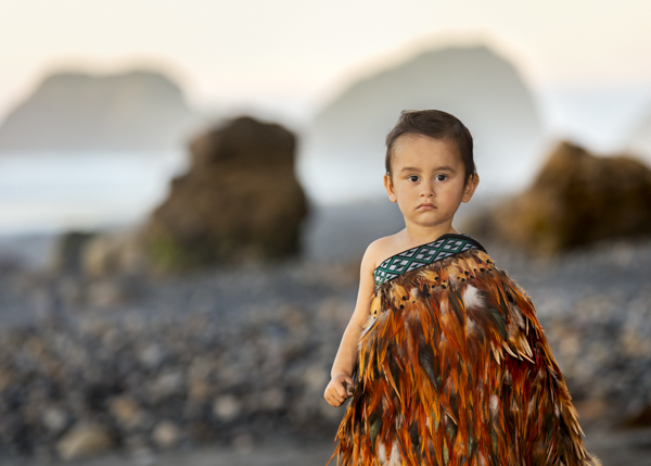 Children photographer New Plymouth Maori Artist